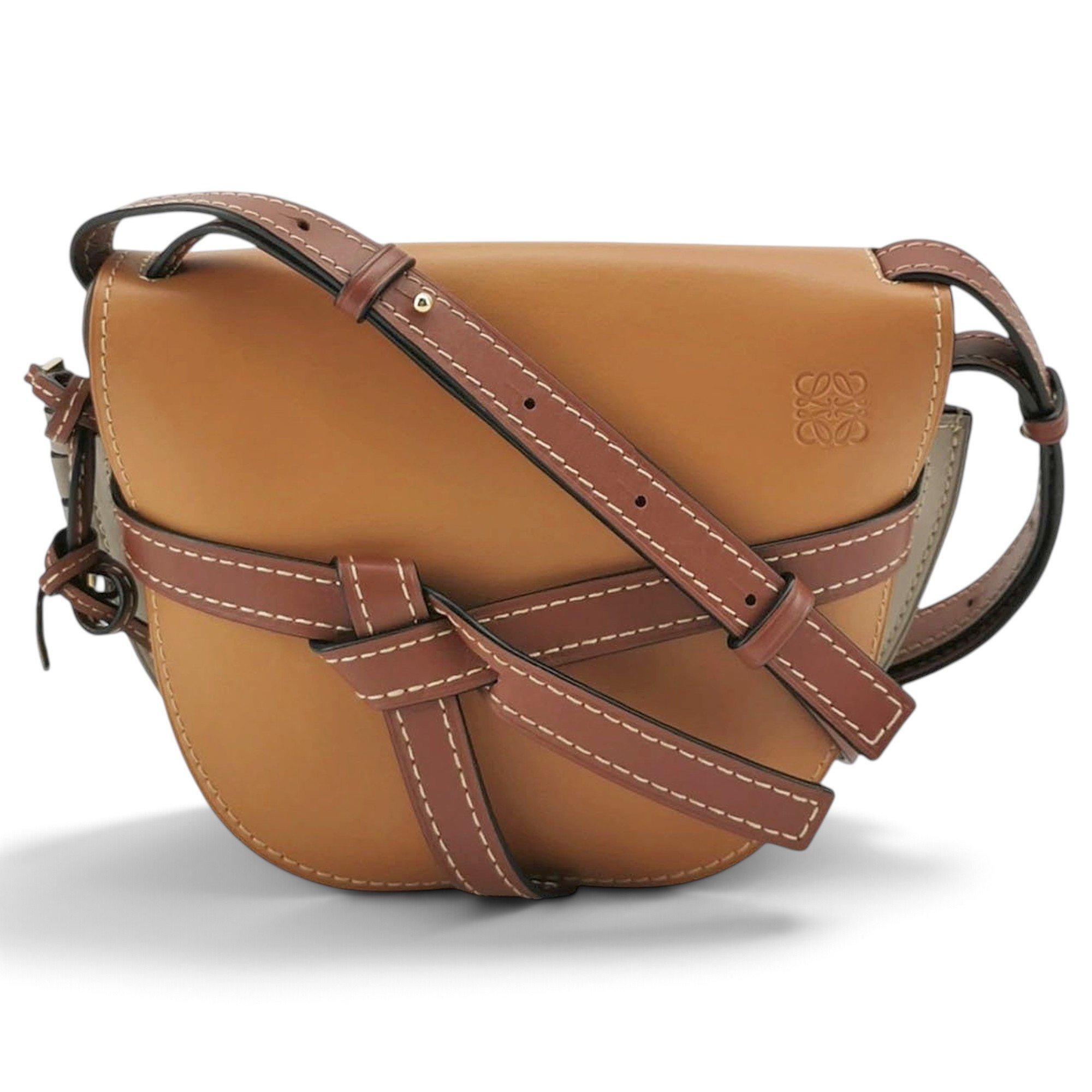 Gate leather handbag