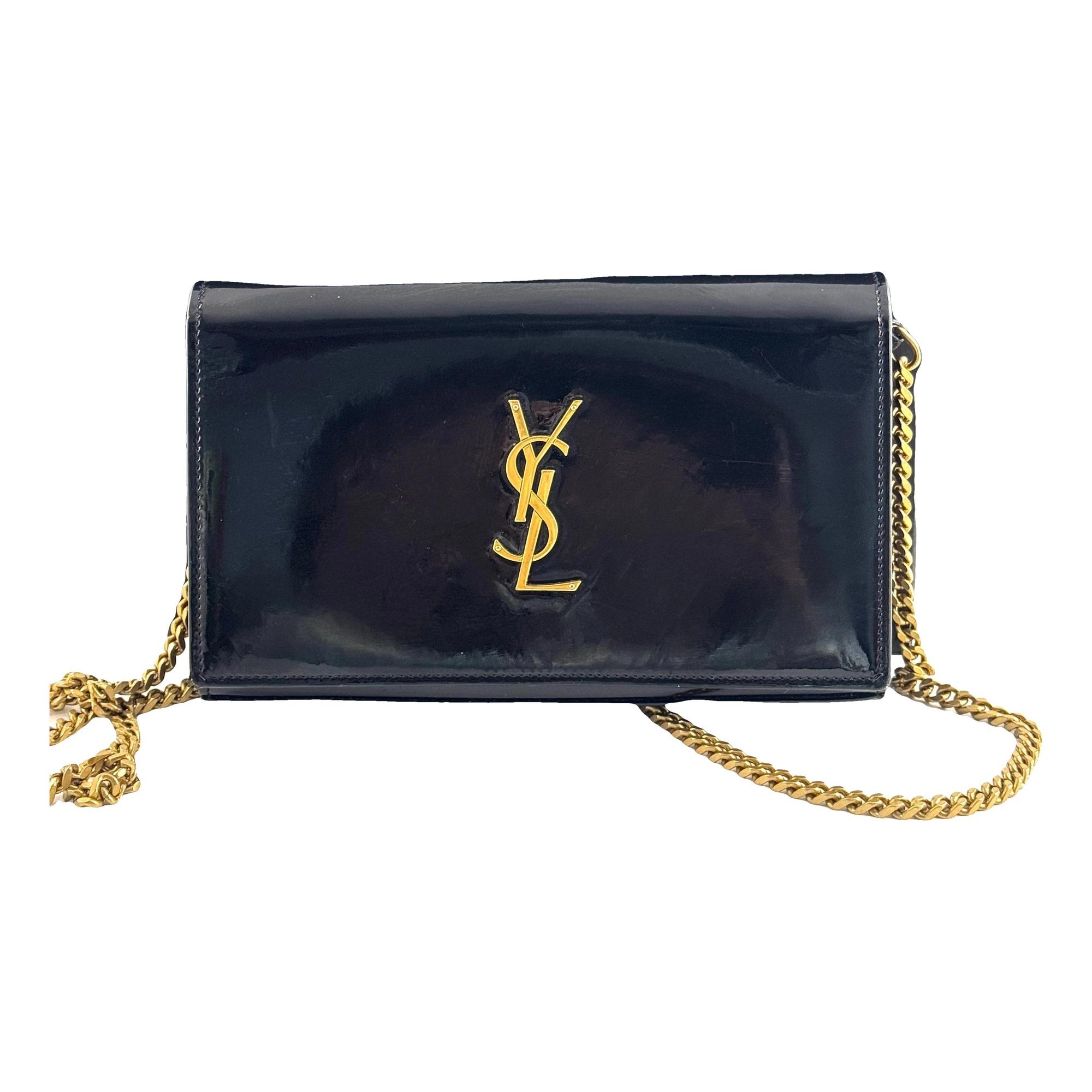 Patent leather mini bag