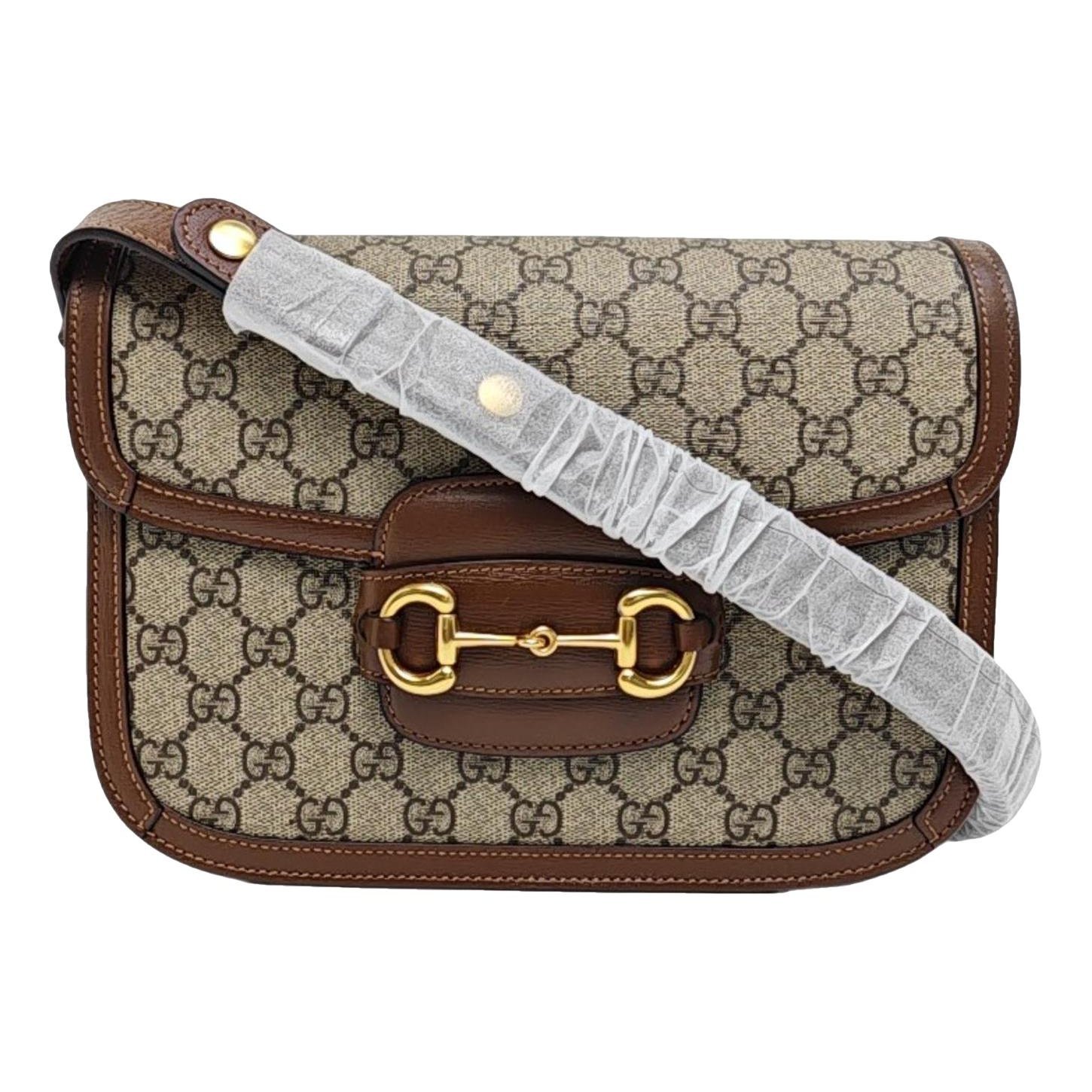 Handle Horsebit 1955 leather crossbody bag