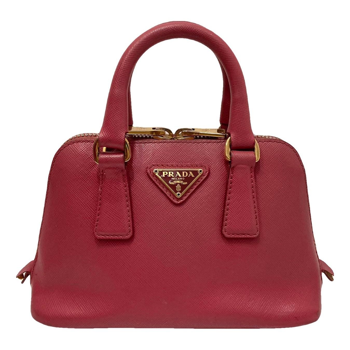 Promenade leather handbag