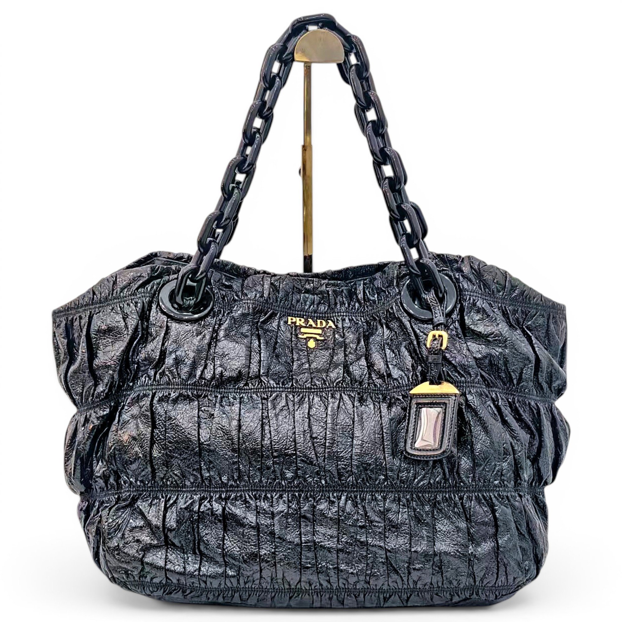 Leather tote