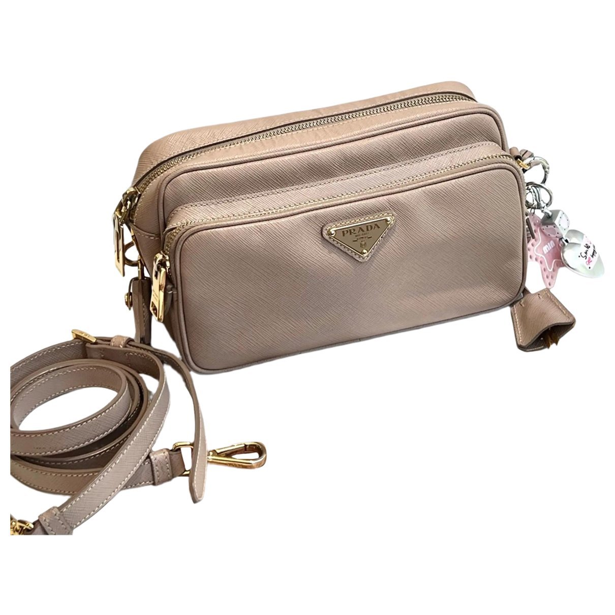 Leather crossbody bag