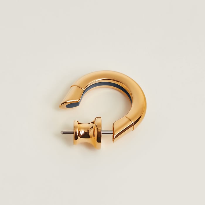 Navy Sabot Single Earring