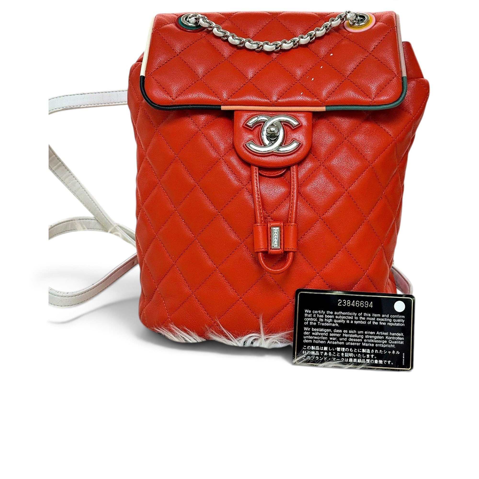 Urban Spirit leather backpack