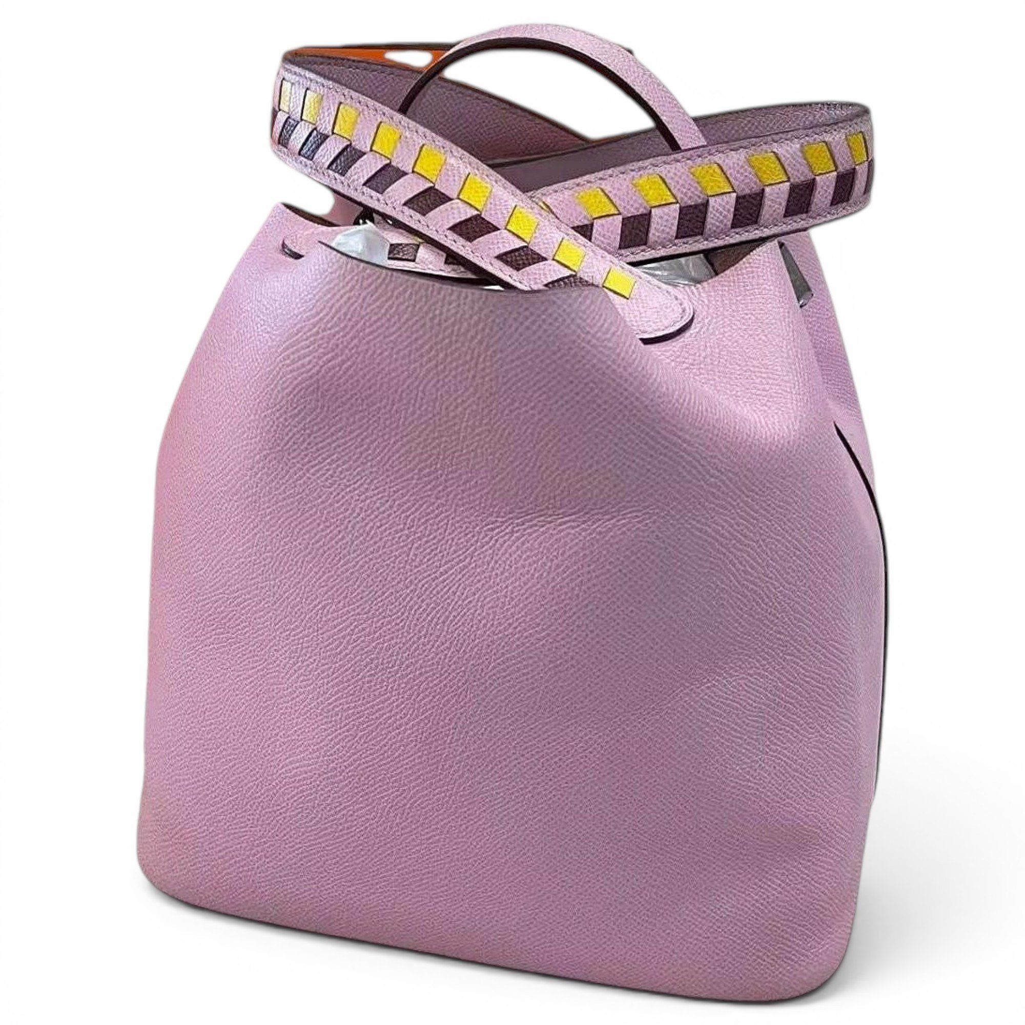 Picotin leather tote