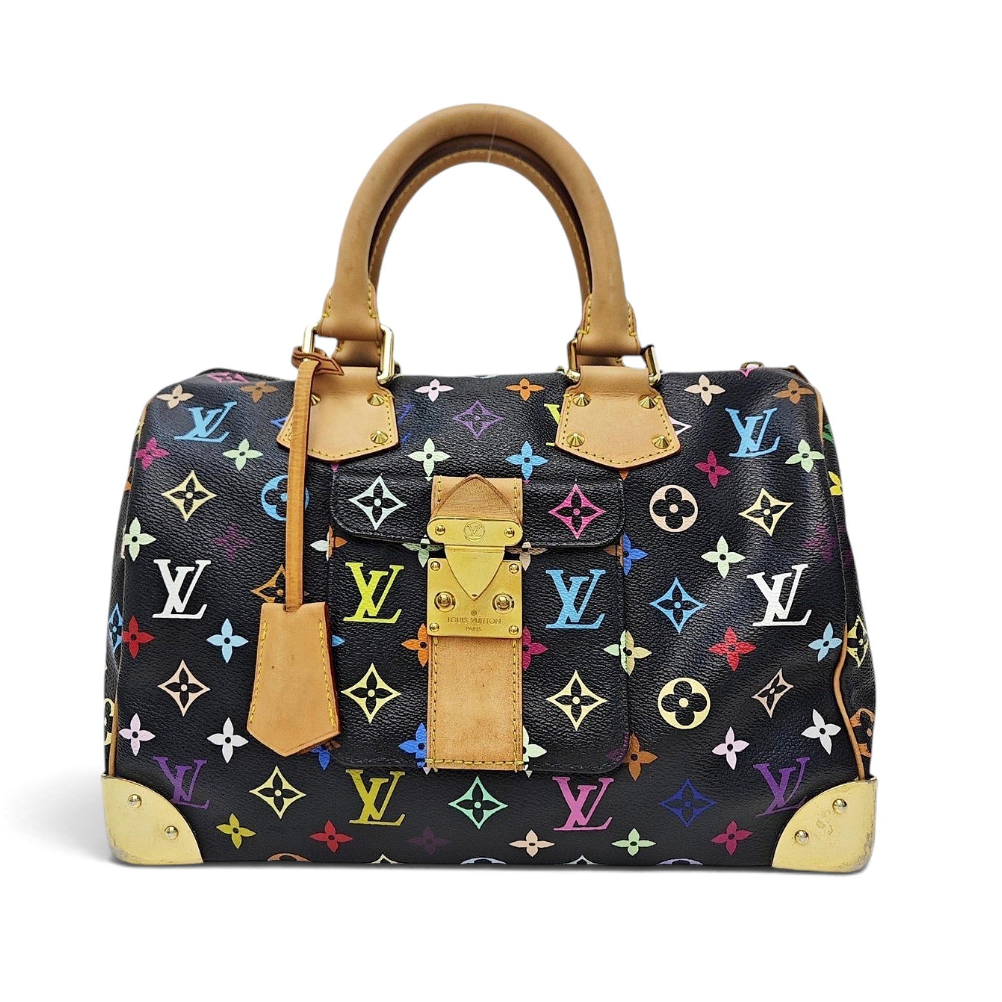 Speedy Bandoulière leather handbag