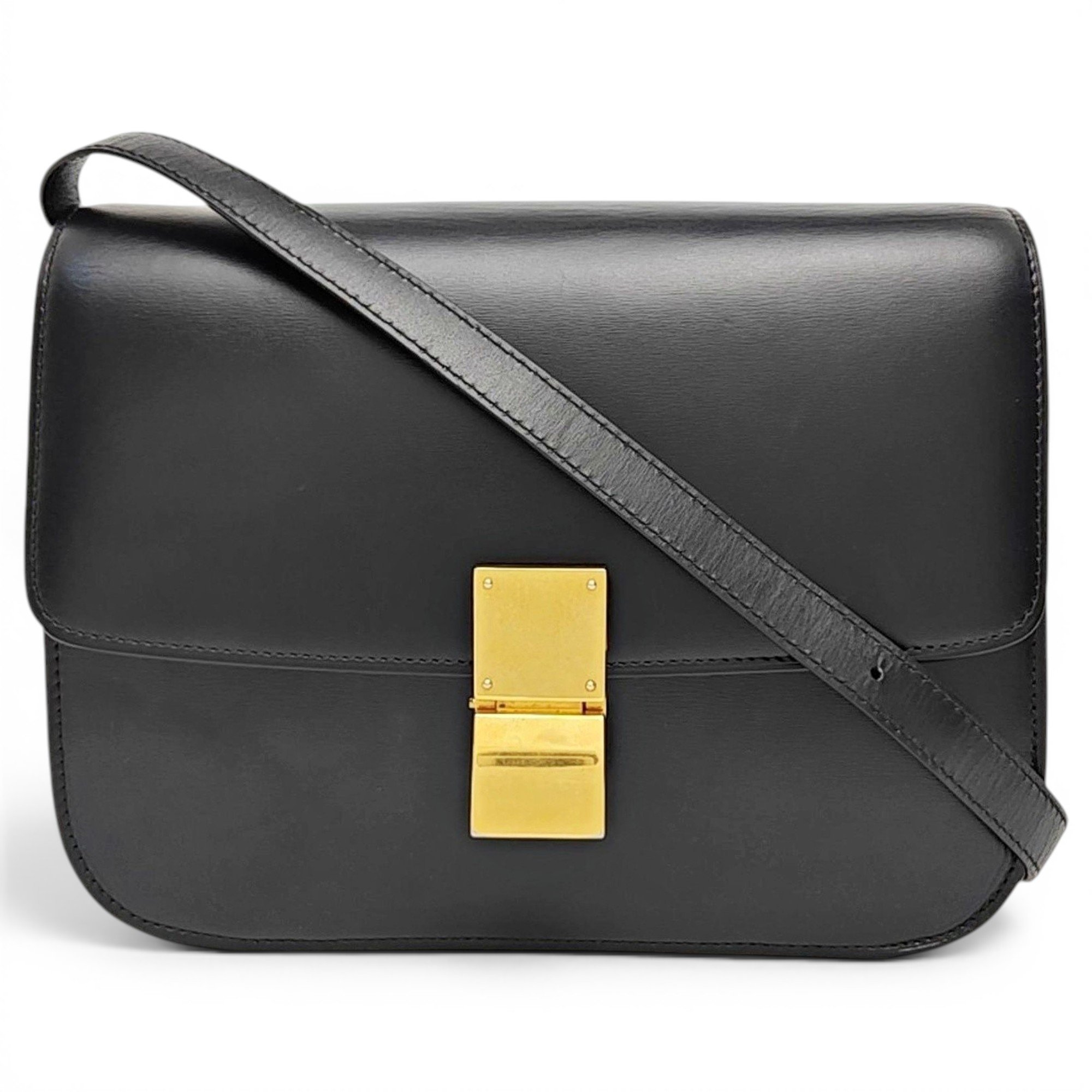 Leather handbag