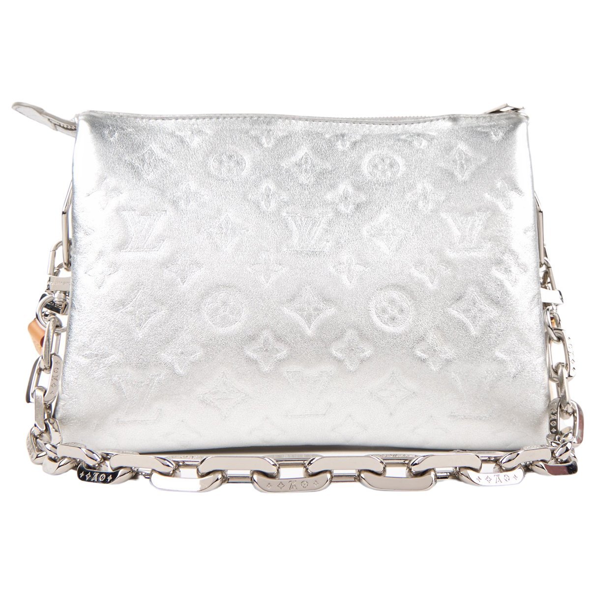 Coussin leather handbag