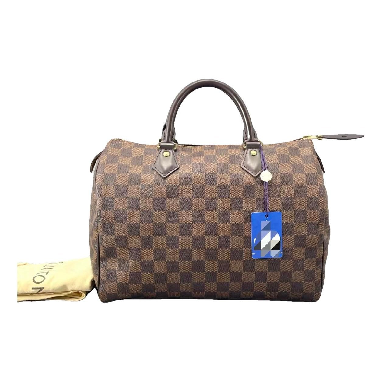 Speedy leather handbag