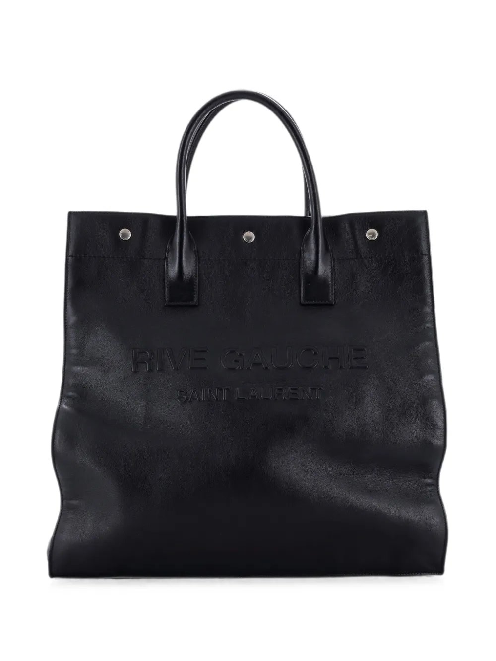 Rive Gauche Shopper Leather Tall tote bag
