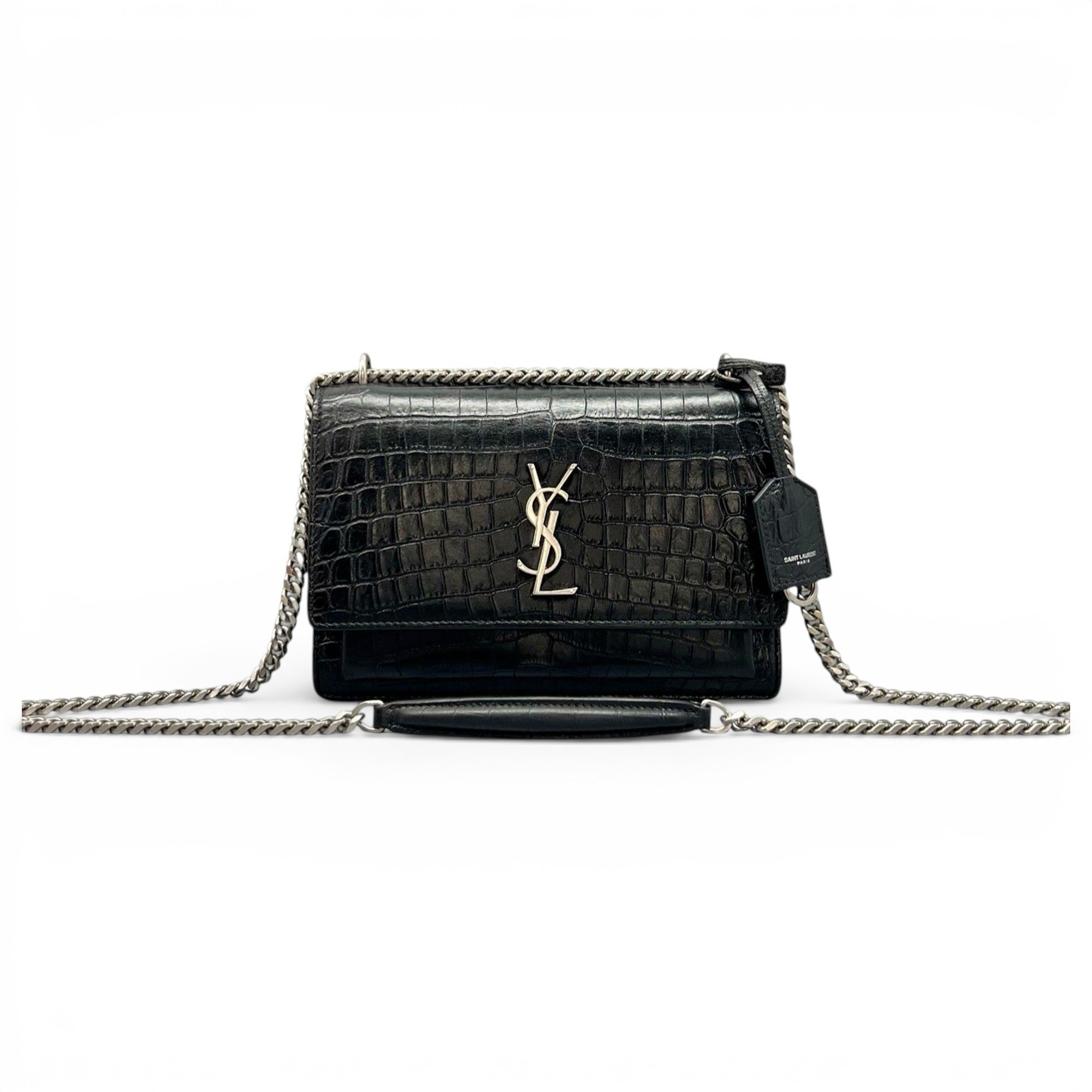 Sunset leather handbag