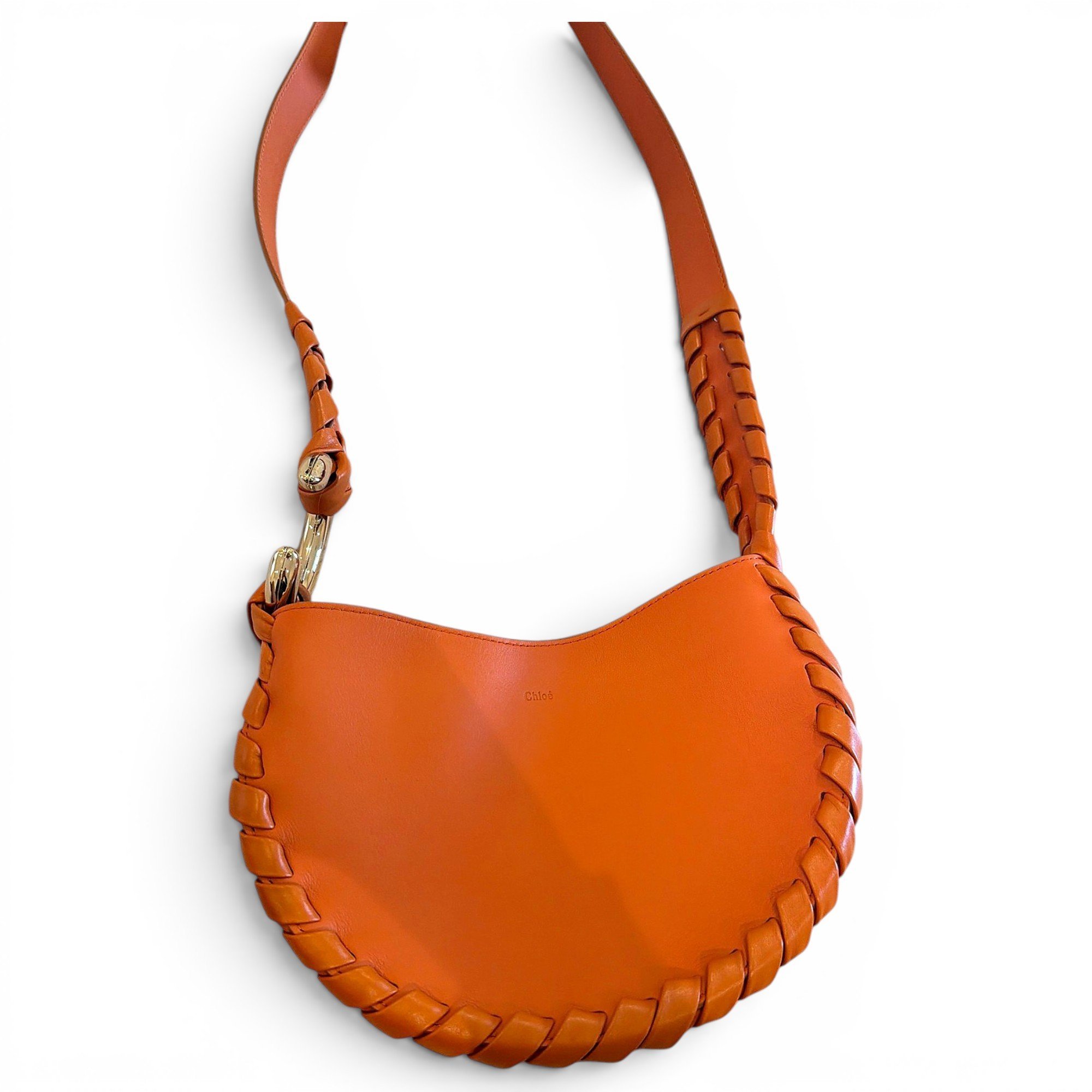 Kiss leather handbag