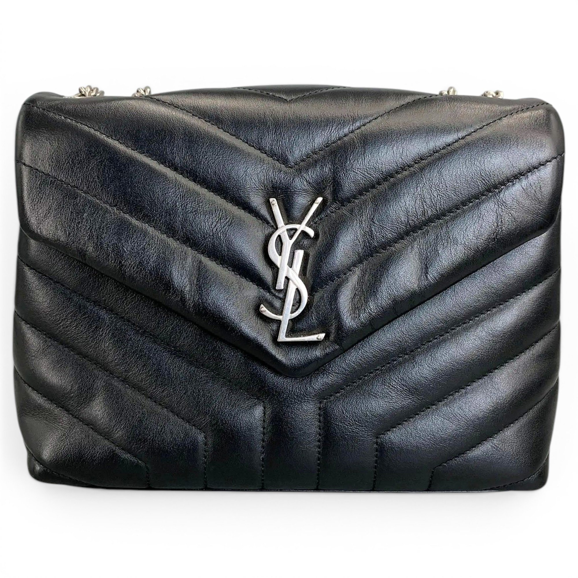 Loulou leather handbag