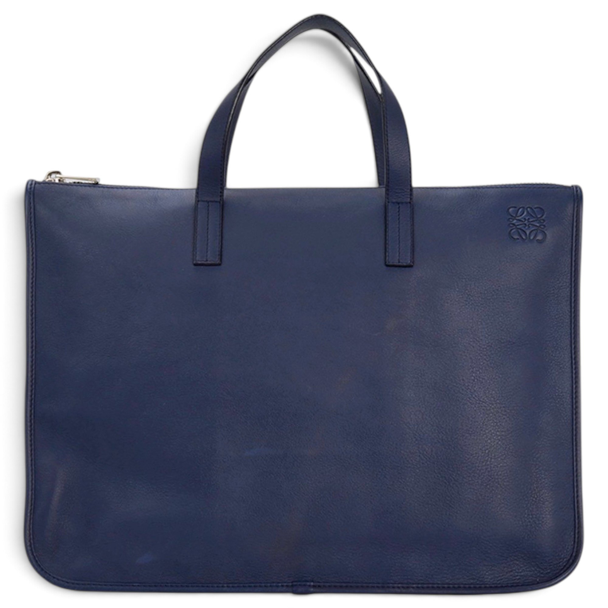 Leather tote