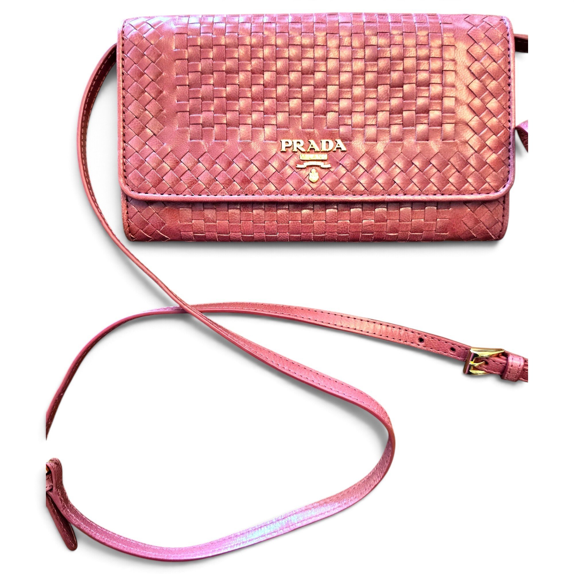 Leather crossbody bag