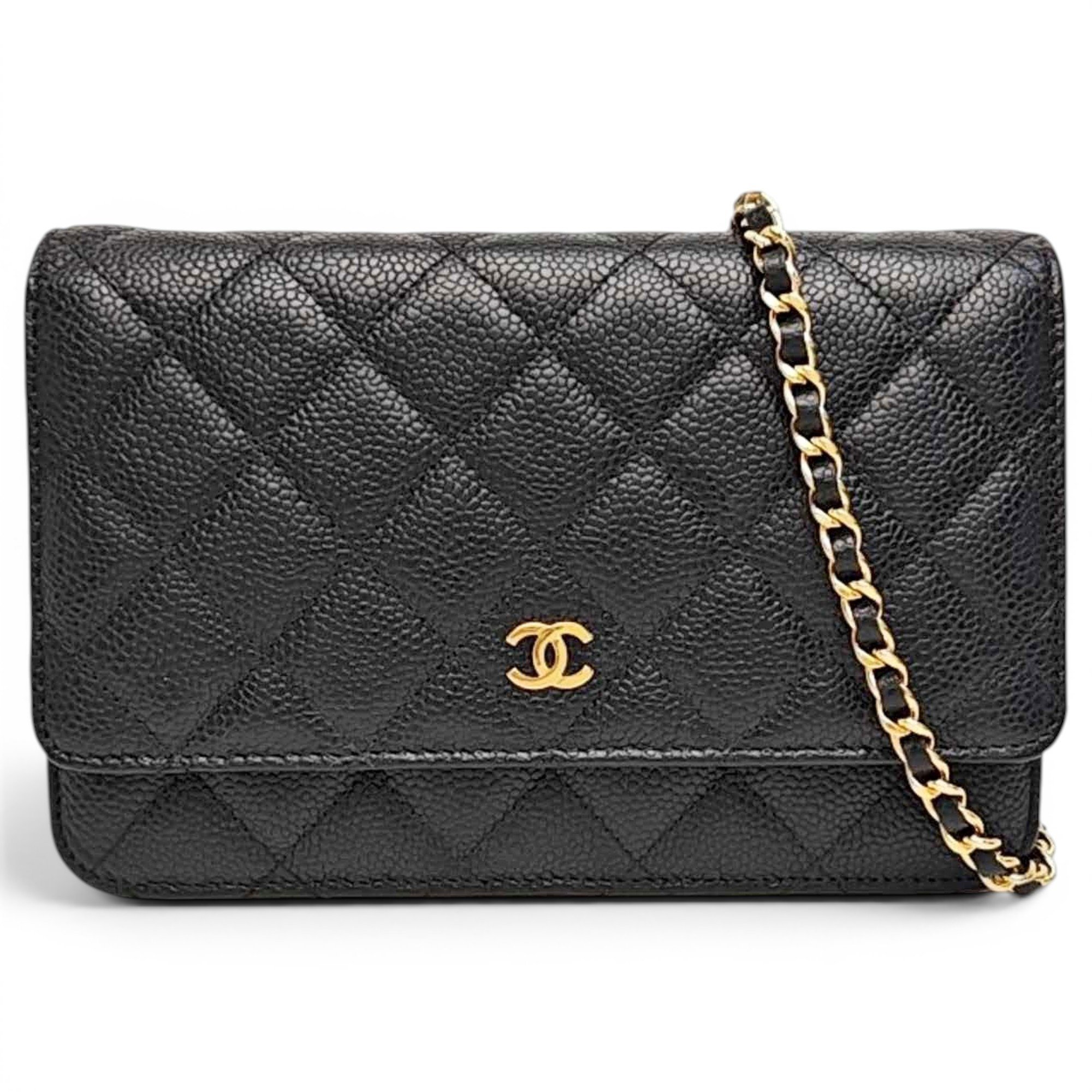Wallet On Chain Timeless/Classique leather crossbody bag