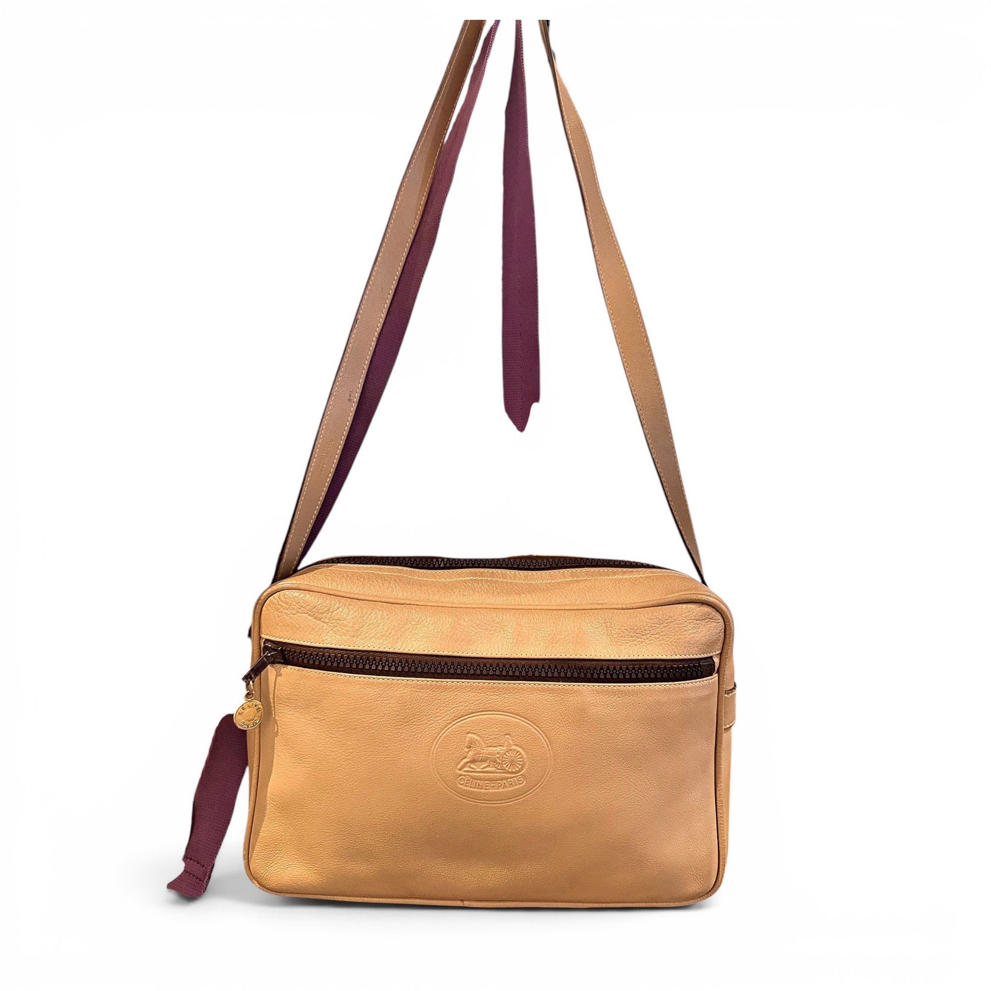Leather crossbody bag