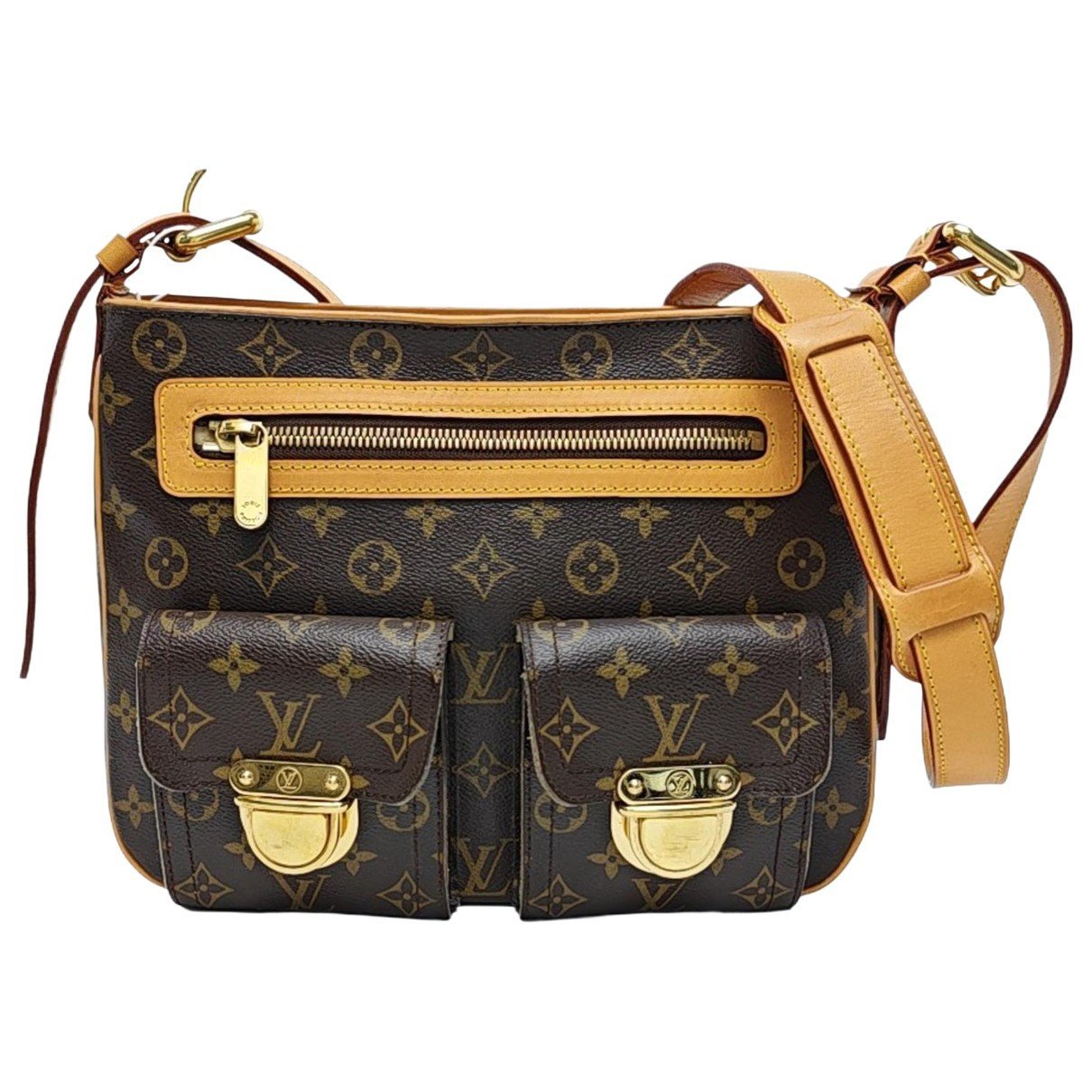 Hudson leather crossbody bag