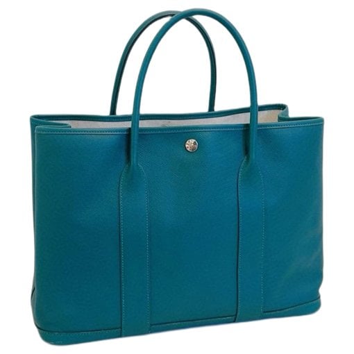 Garden Party leather handbag