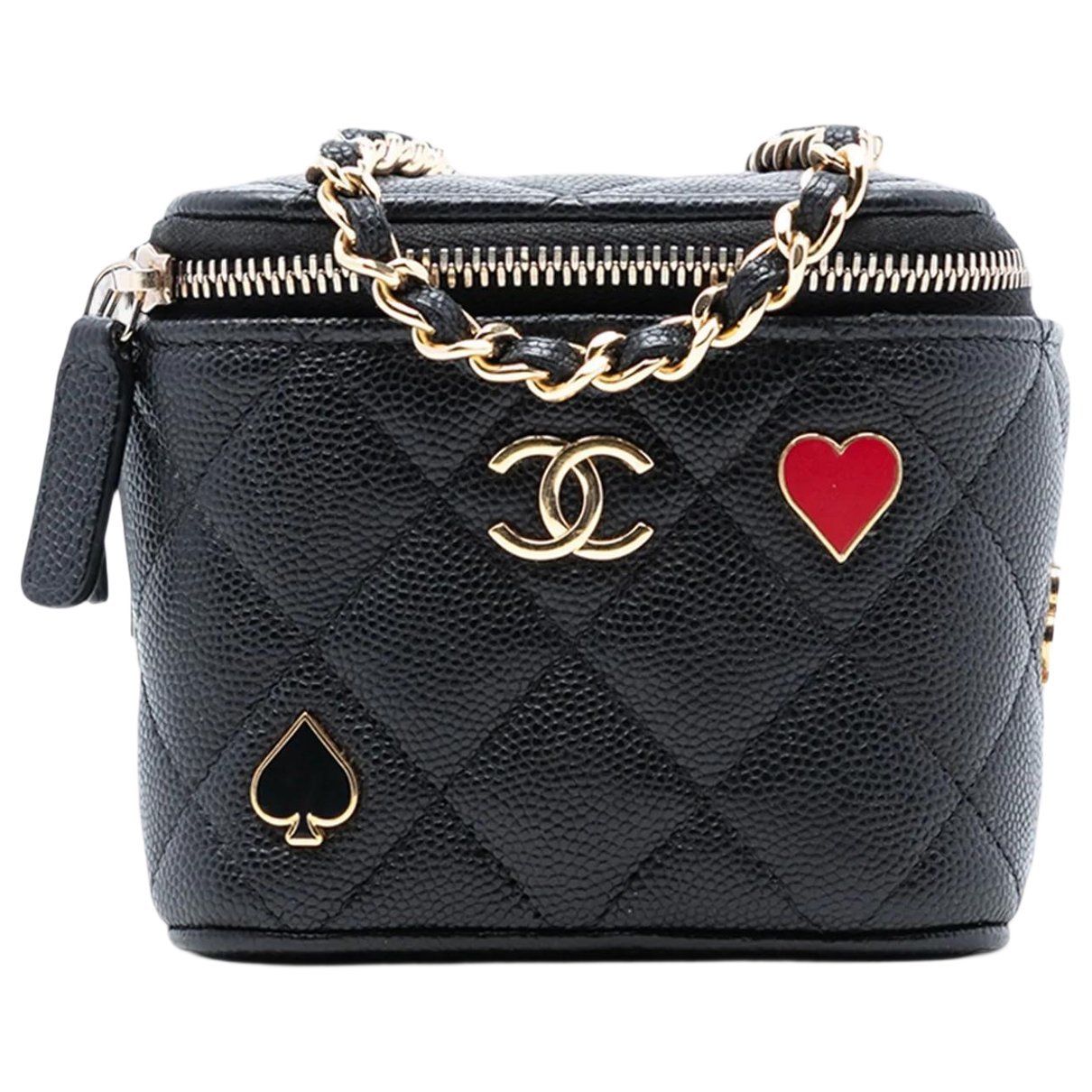 Vanity leather bag