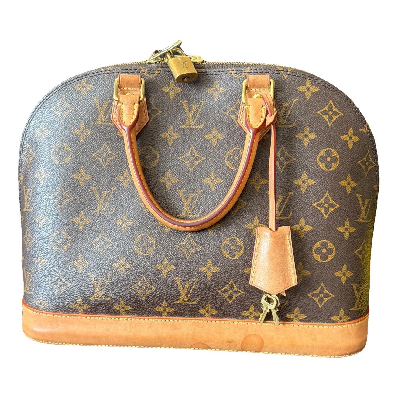 Alma leather handbag