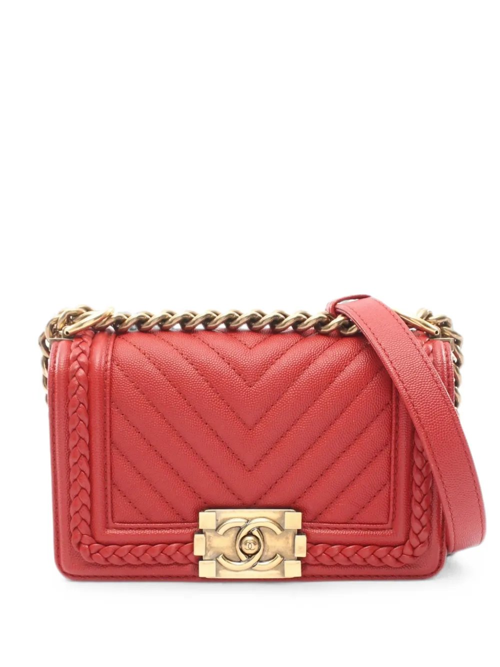 Chanel 2018 Boy Chevron shoulder bag