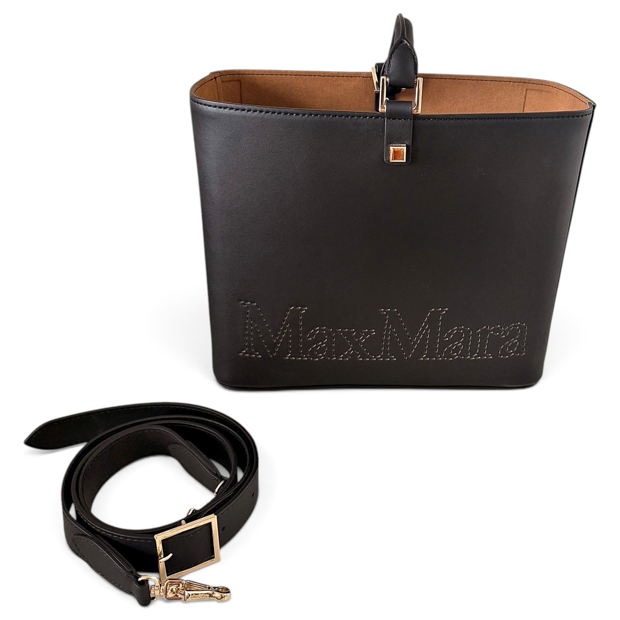 Leather tote