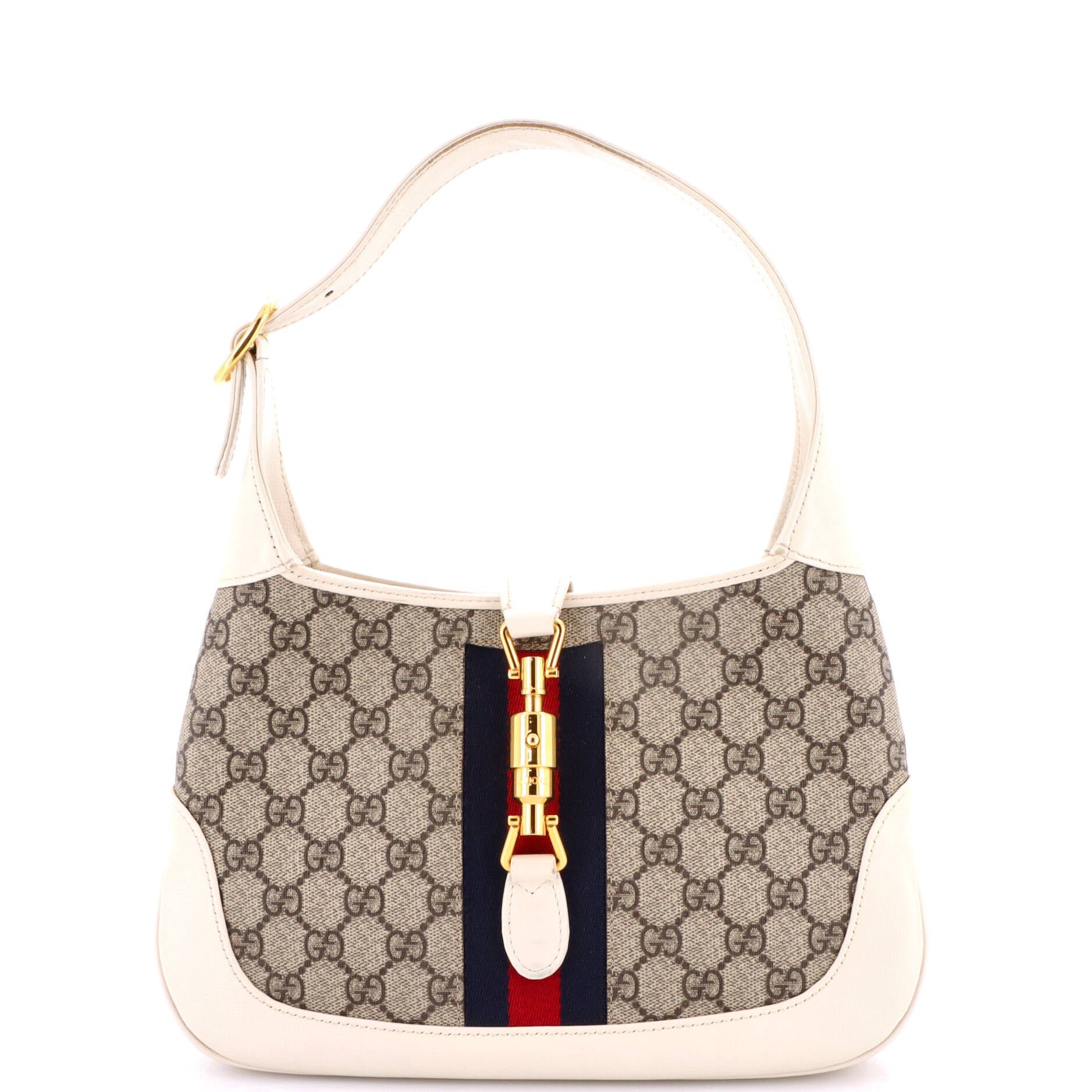 Jackie 1961 Hobo GG Coated Canvas Small