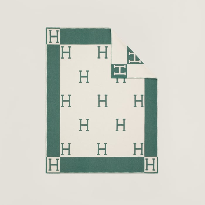 Vert Cèdre Avalon Throw Blanket