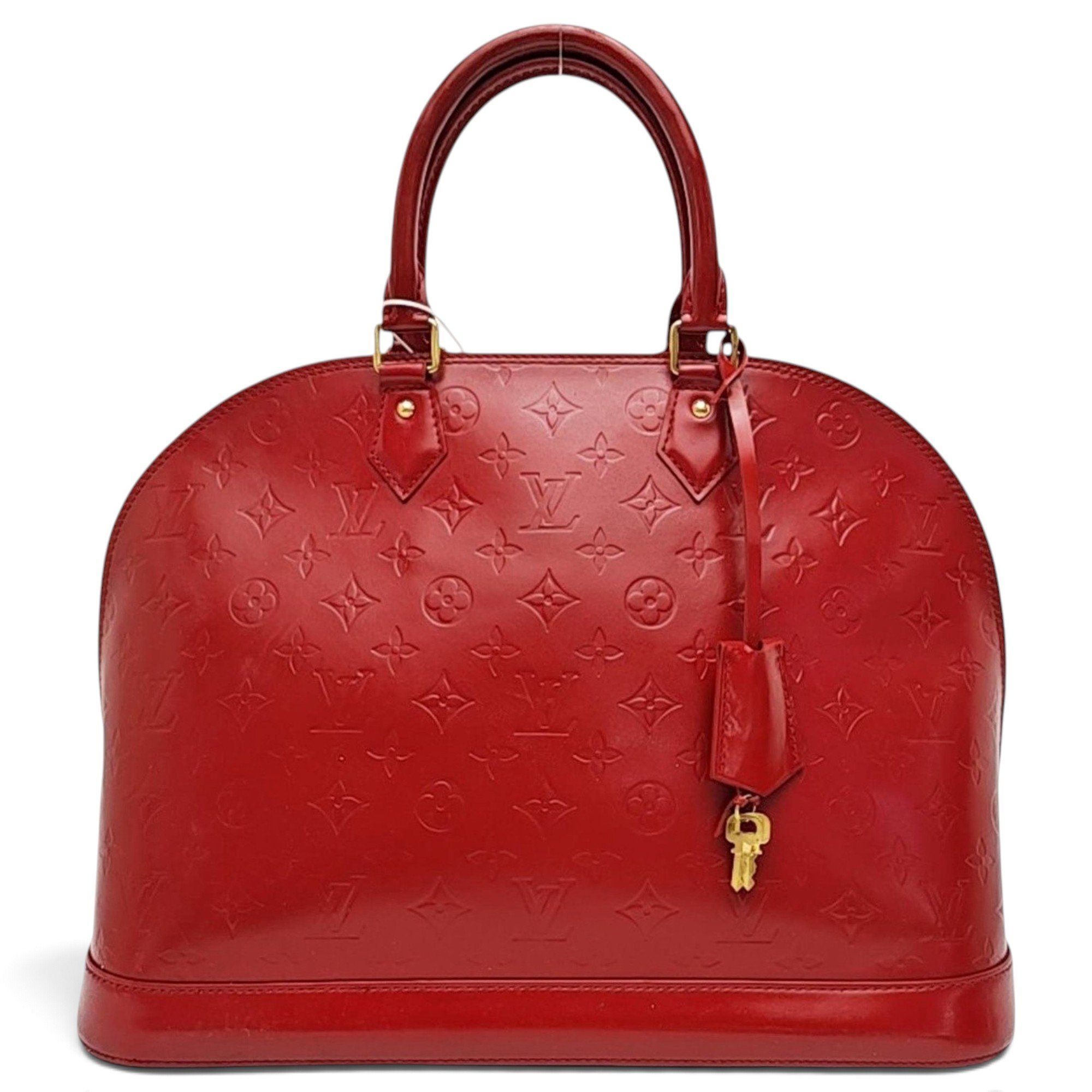 Alma patent leather handbag
