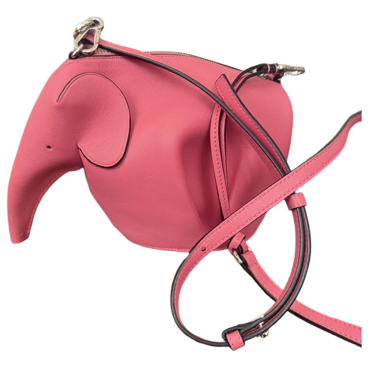 Animals leather handbag