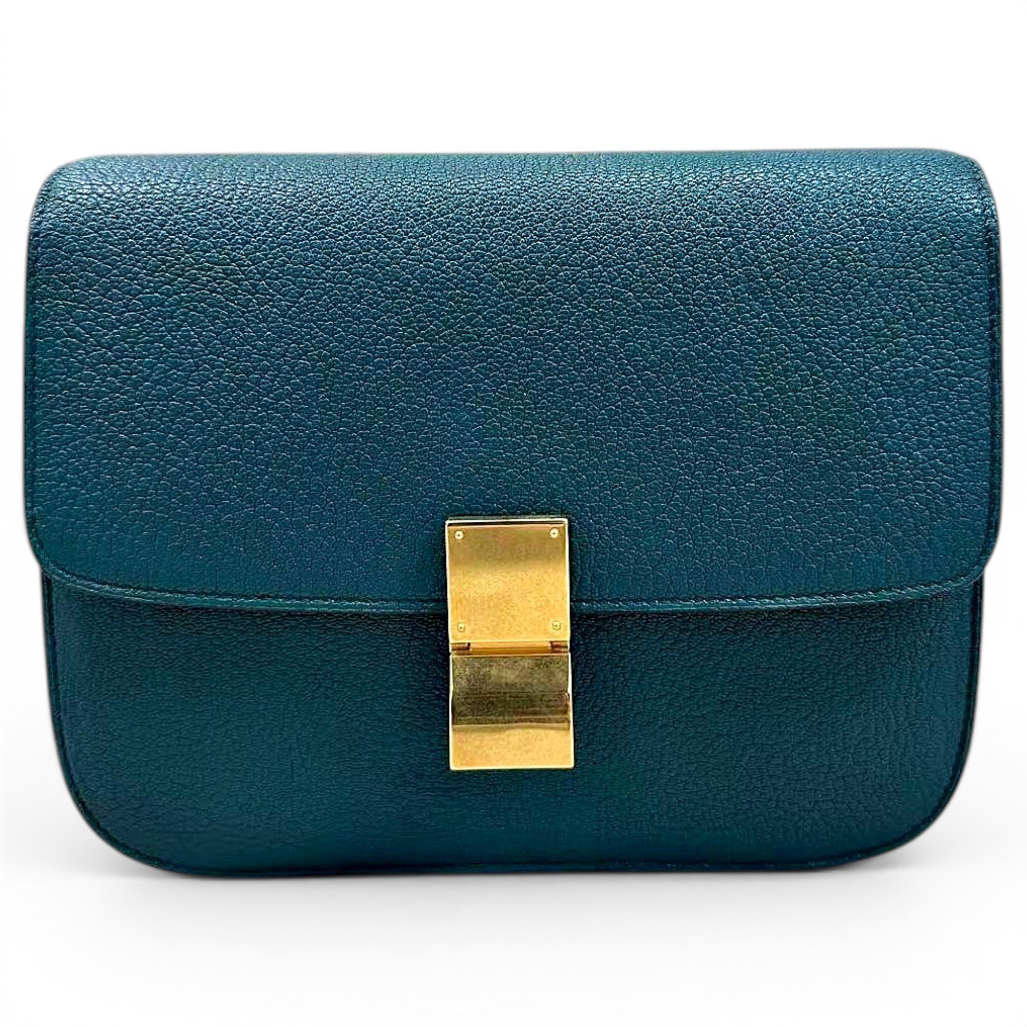 Classic leather handbag