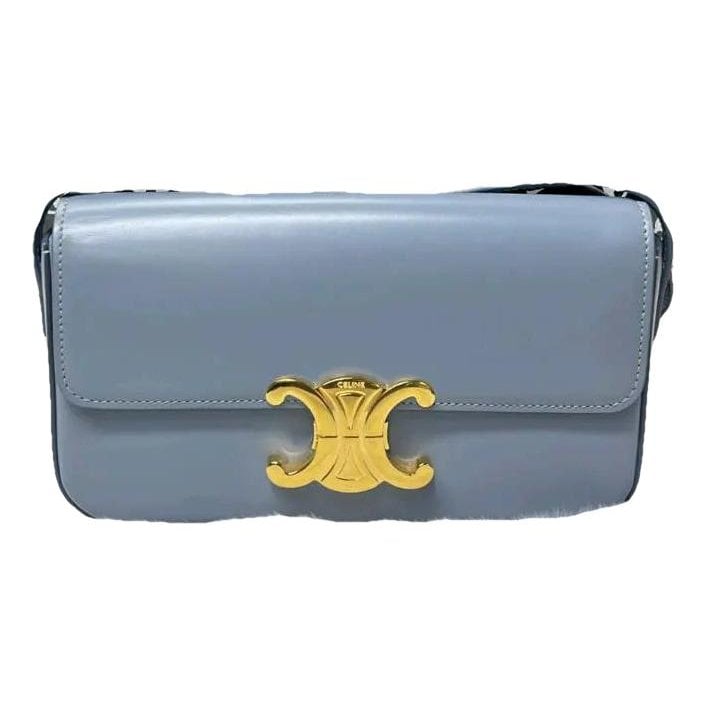 Triomphe Long leather handbag