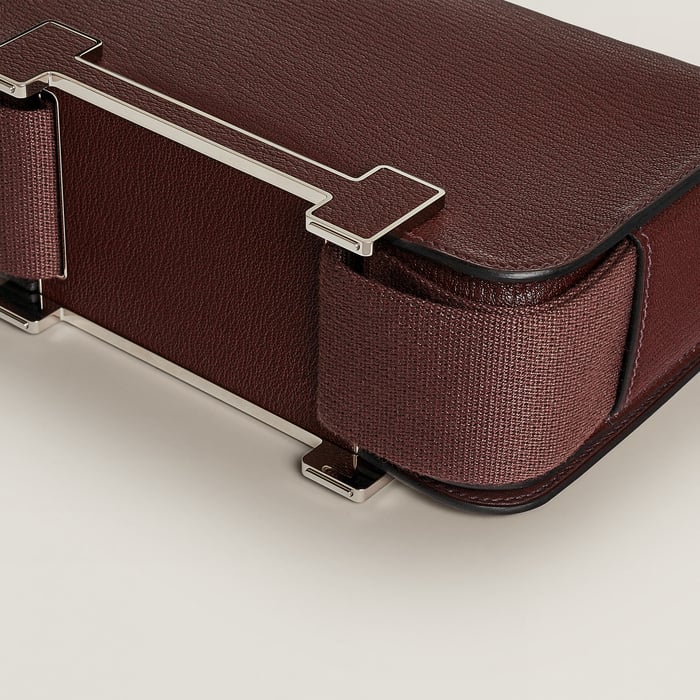 Rouge Sellier Hermès Geta Bag
