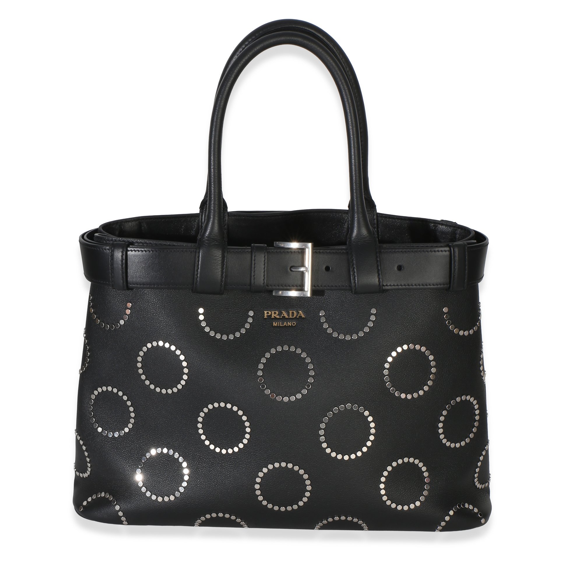 Leather tote