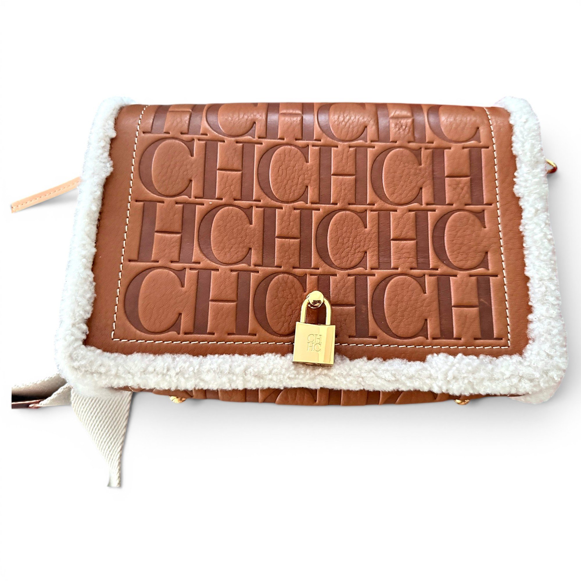 Leather crossbody bag