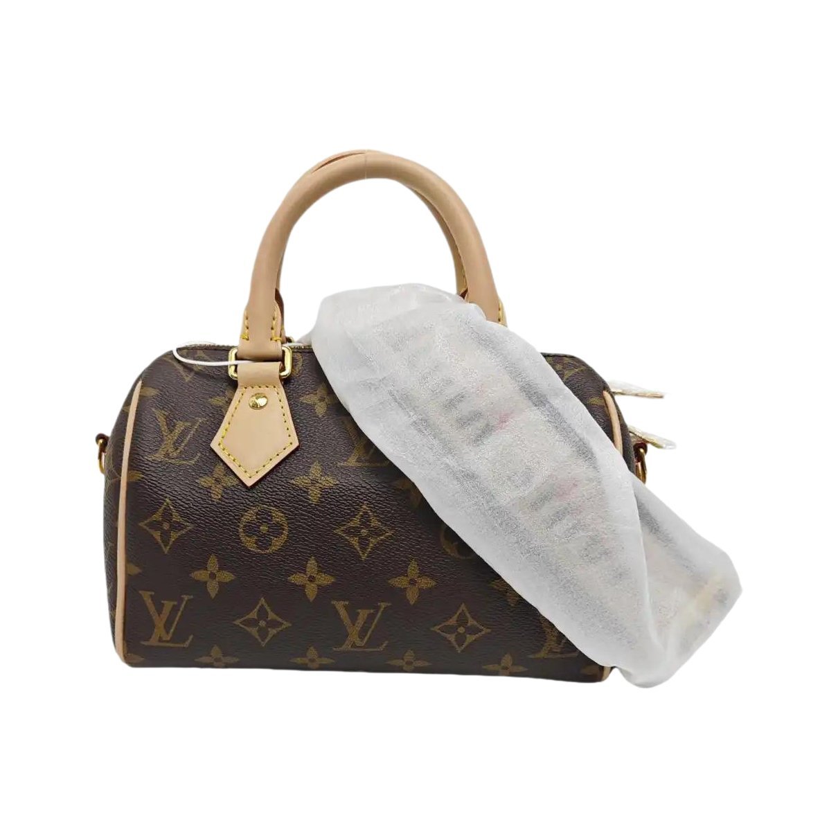Nano Speedy / Mini HL leather handbag
