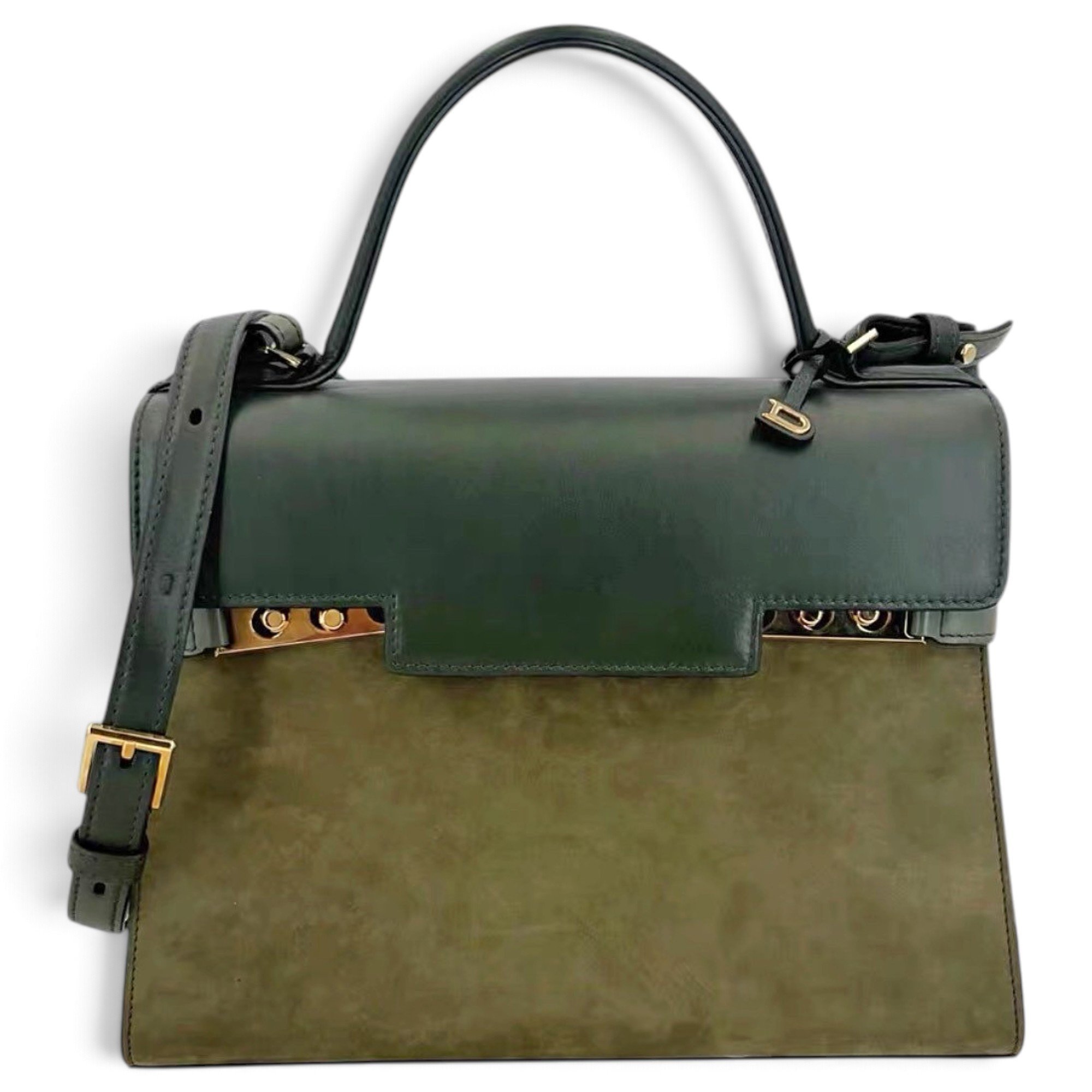 Tempête leather handbag