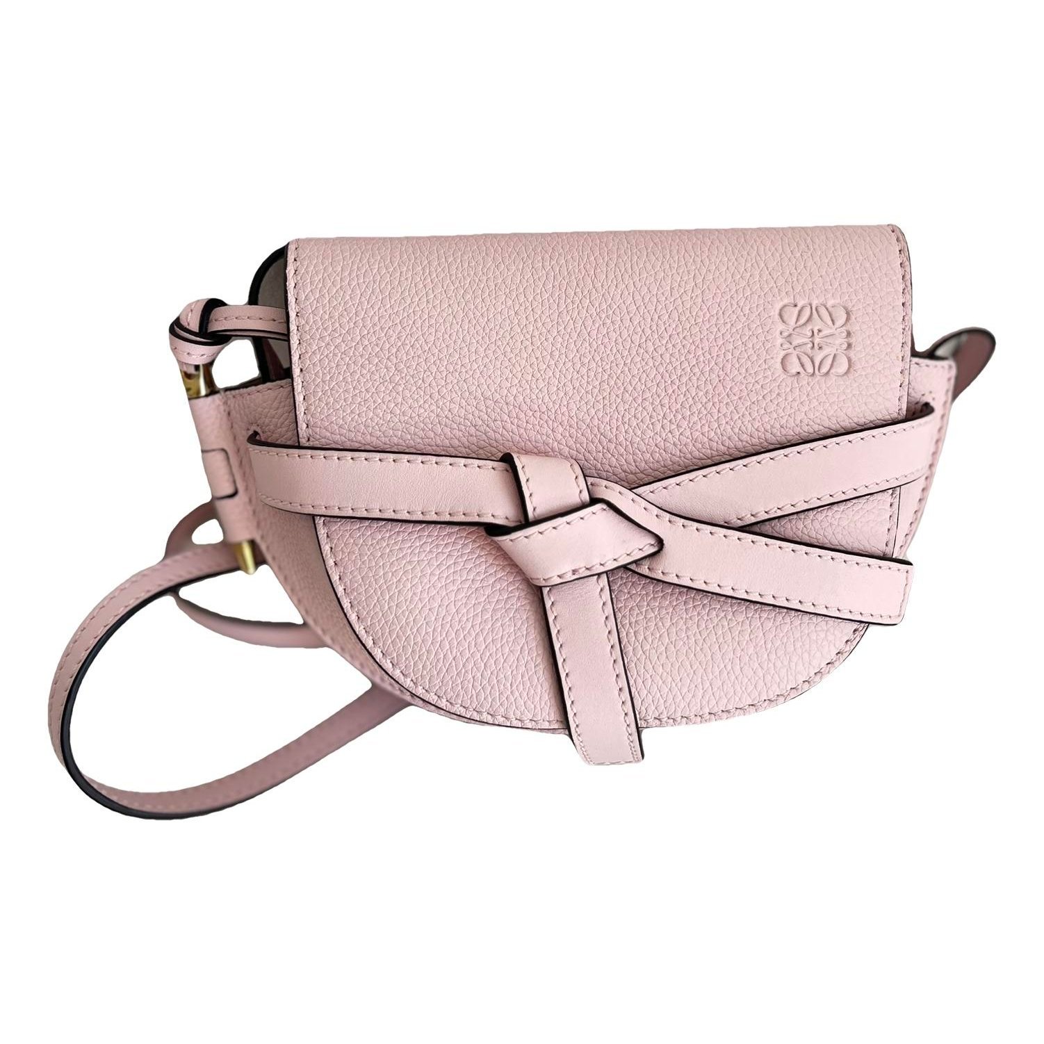 Gate leather crossbody bag