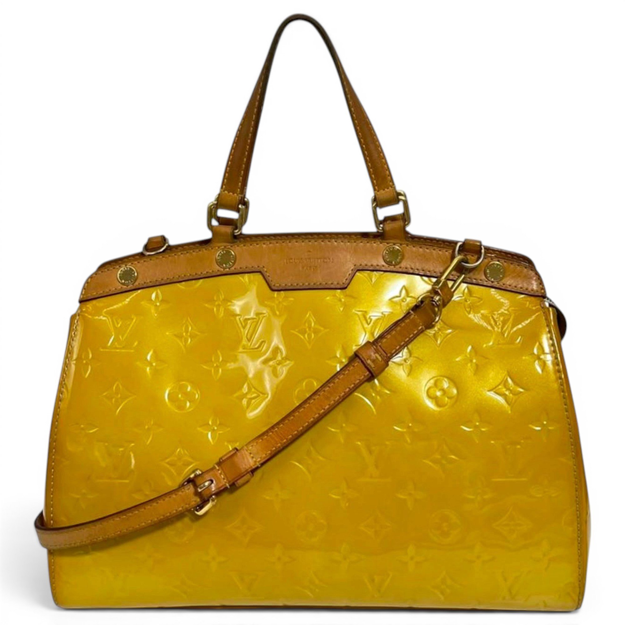 Bréa leather handbag