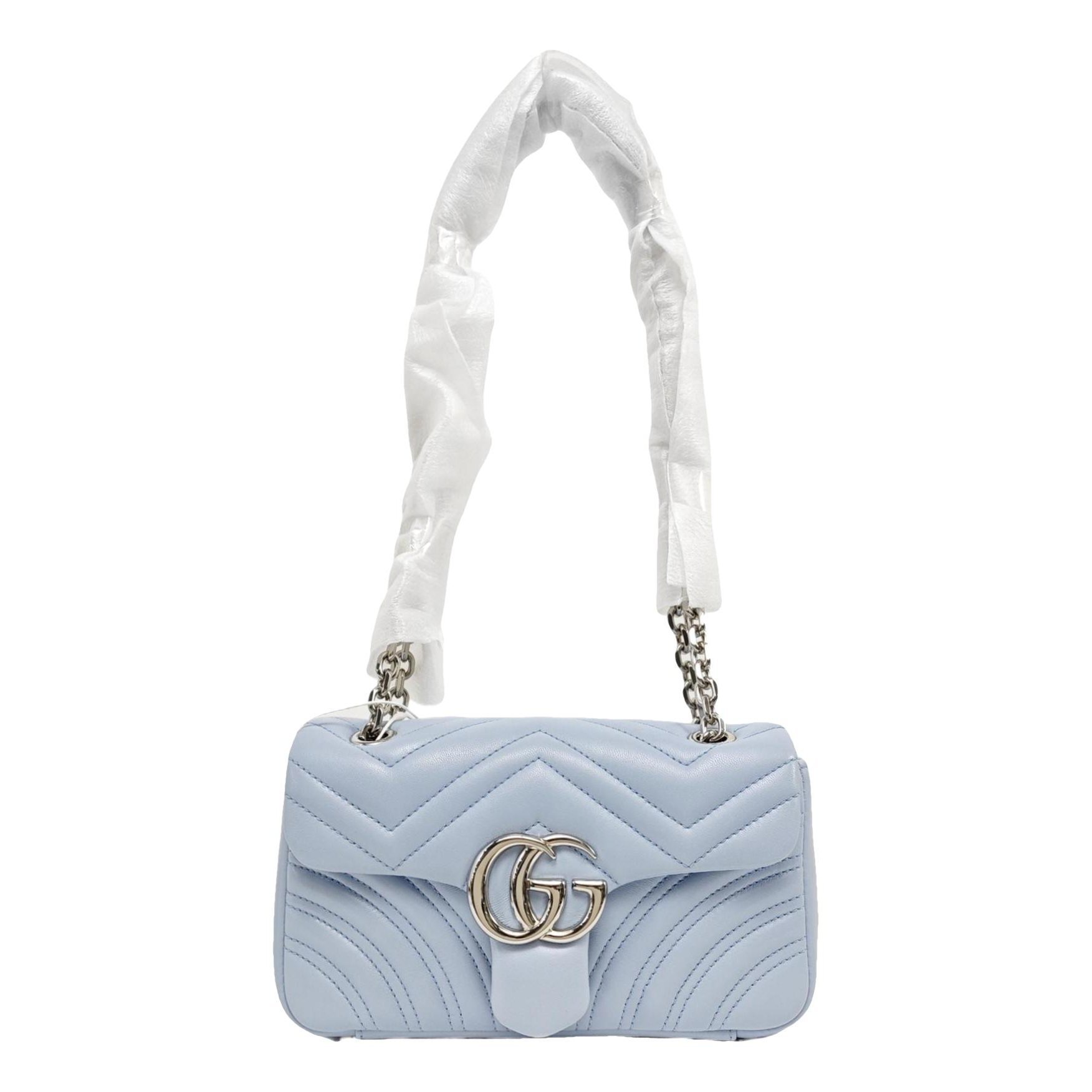 GG Marmont Flap leather crossbody bag