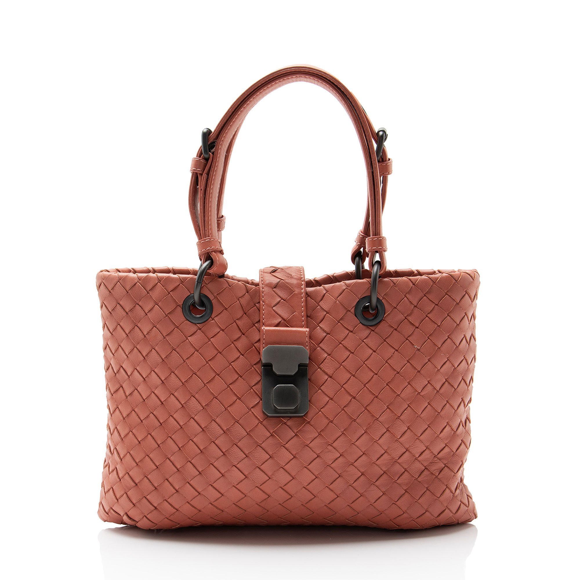 Leather tote