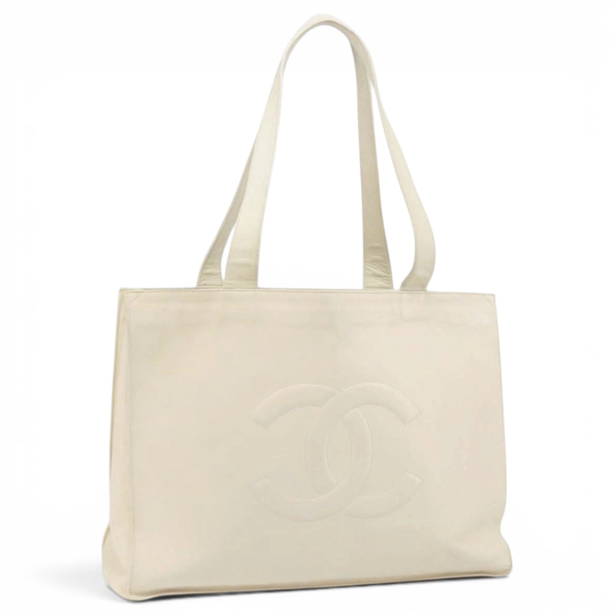 Leather tote