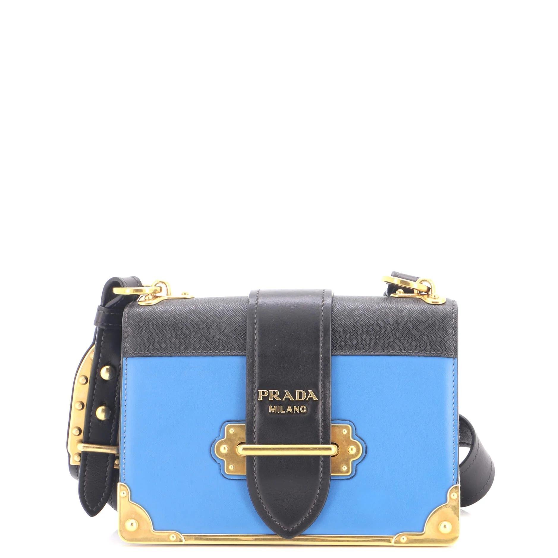 Leather crossbody bag