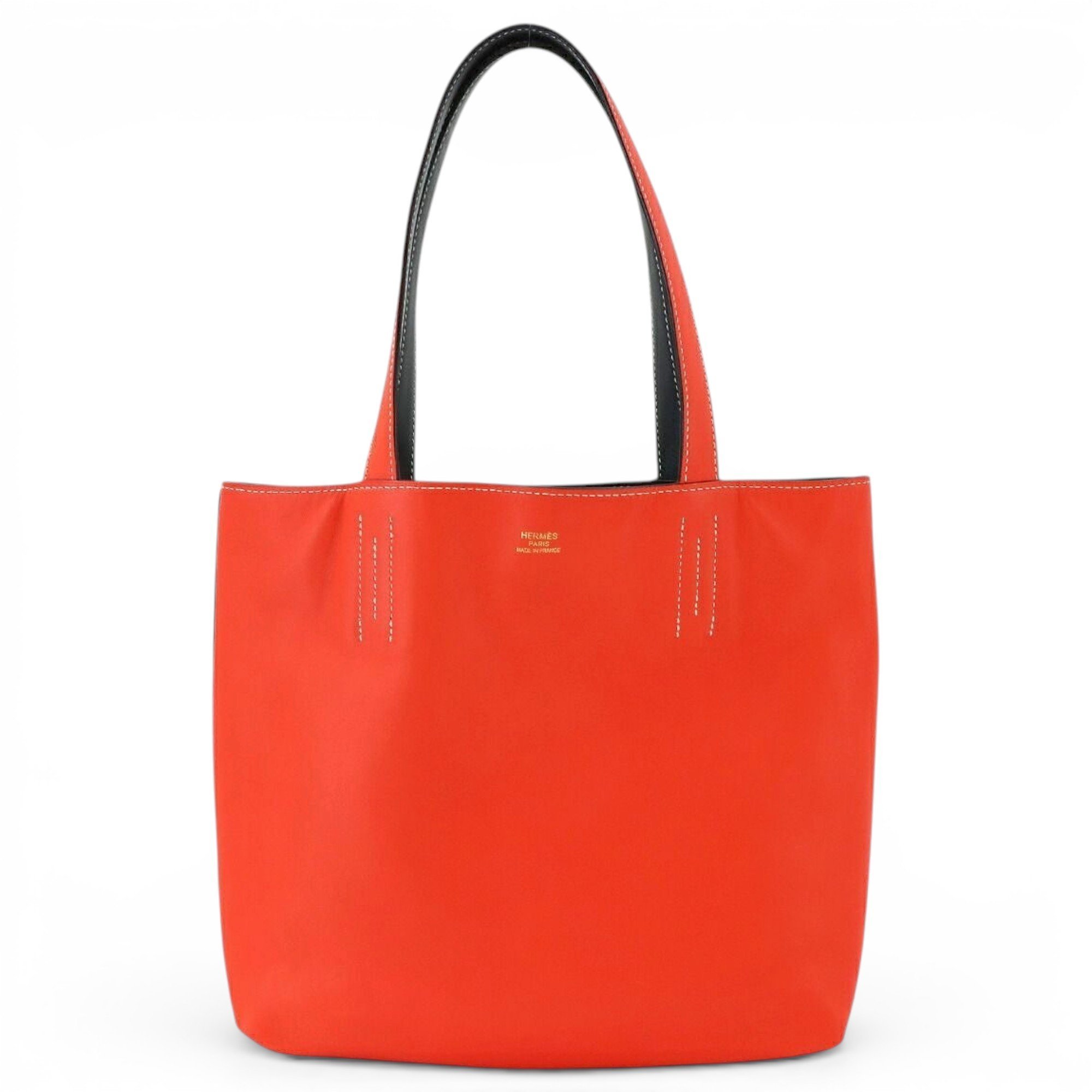 Hermes Double Sens Handbag Sikkim Leather
