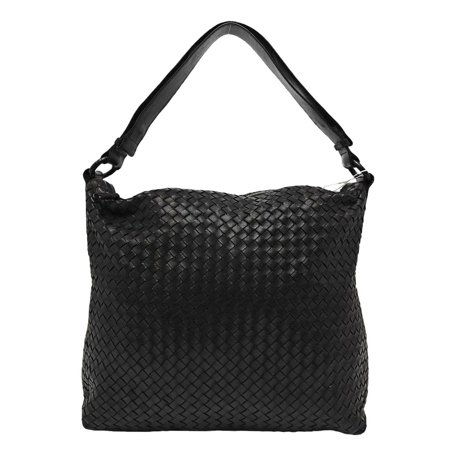 Parachute leather handbag