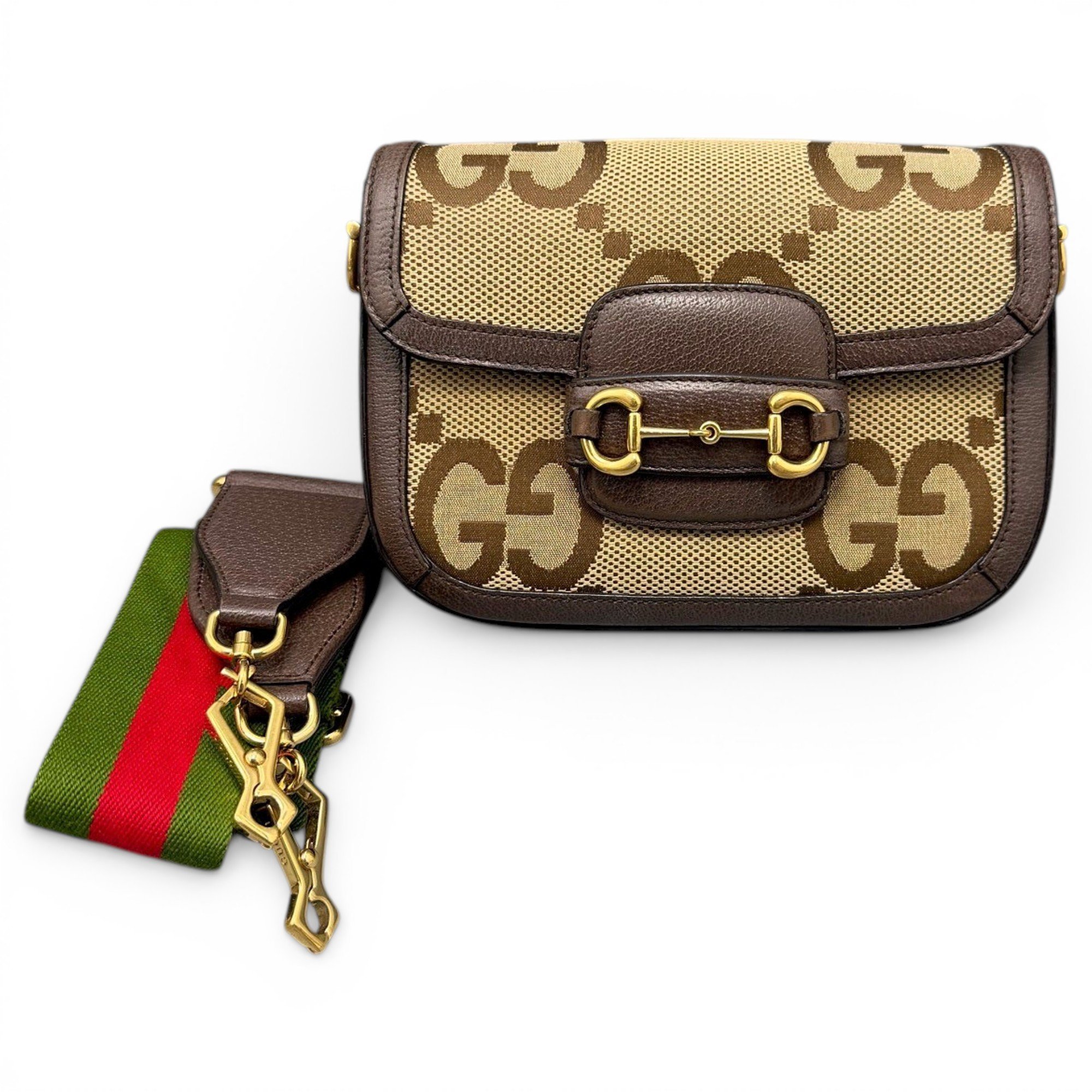 Horsebit 1955 leather handbag