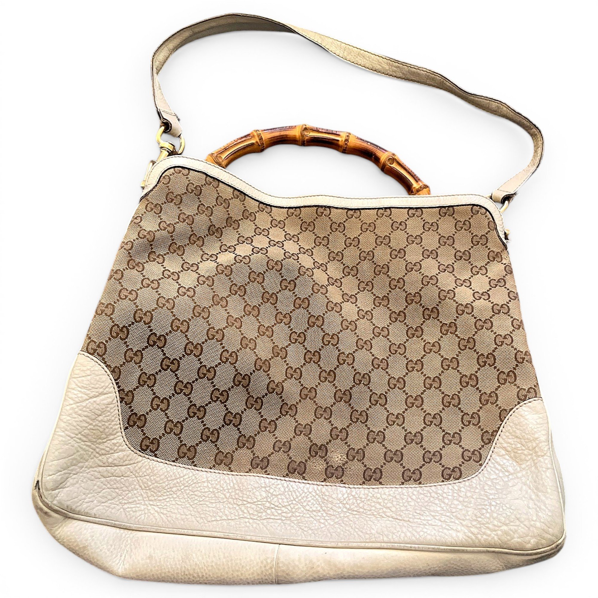 Leather tote