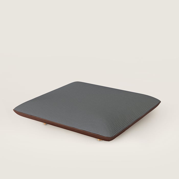 Les Necessaires d'Hermès "Carre d'Assise" Low Stool, Low Model