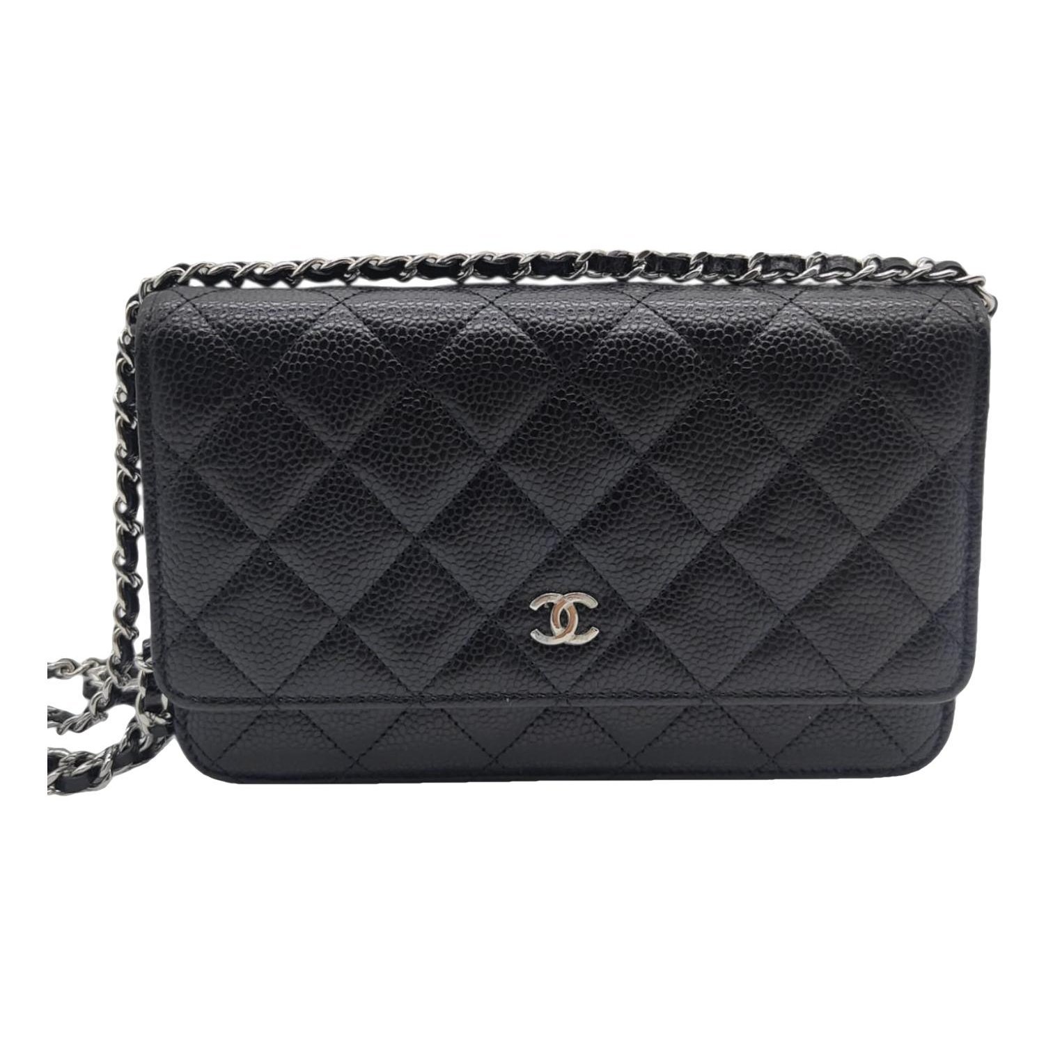 Wallet On Chain Timeless/Classique leather crossbody bag